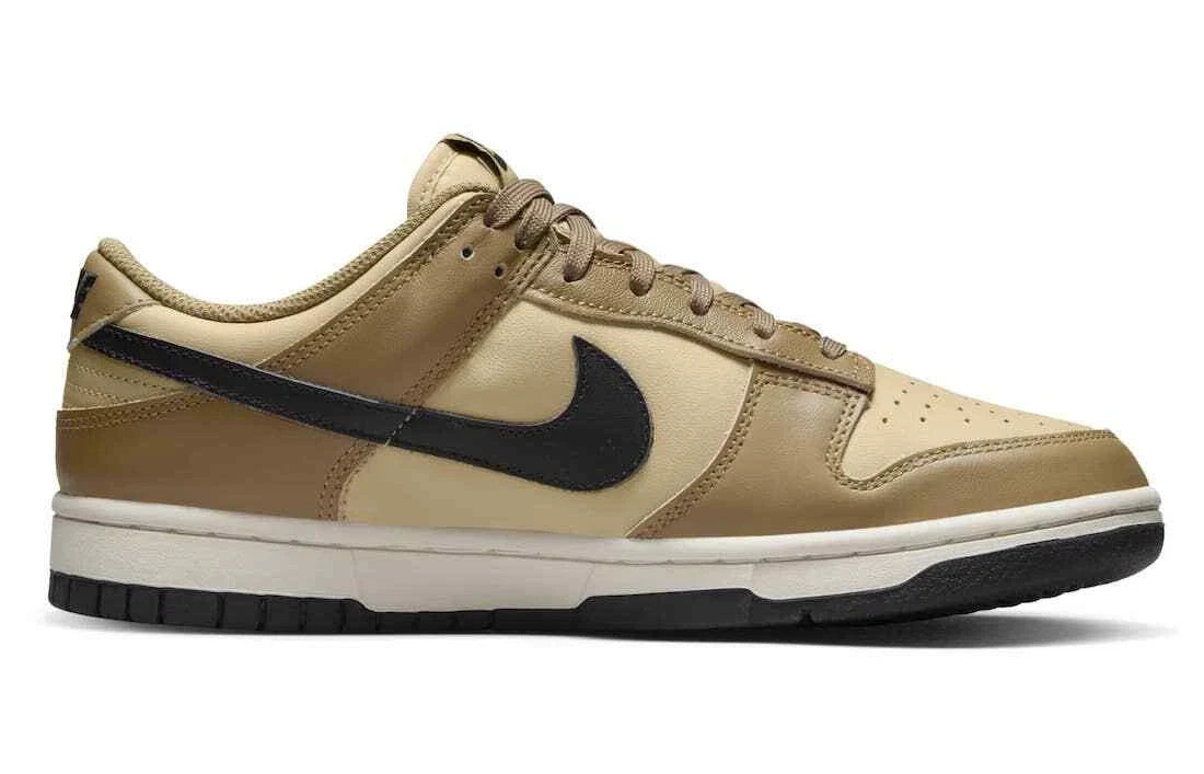 Women's Nike Dunk Low DD1503-200 Sneakers Dark Driftwood Leather Lifestyle Shoes