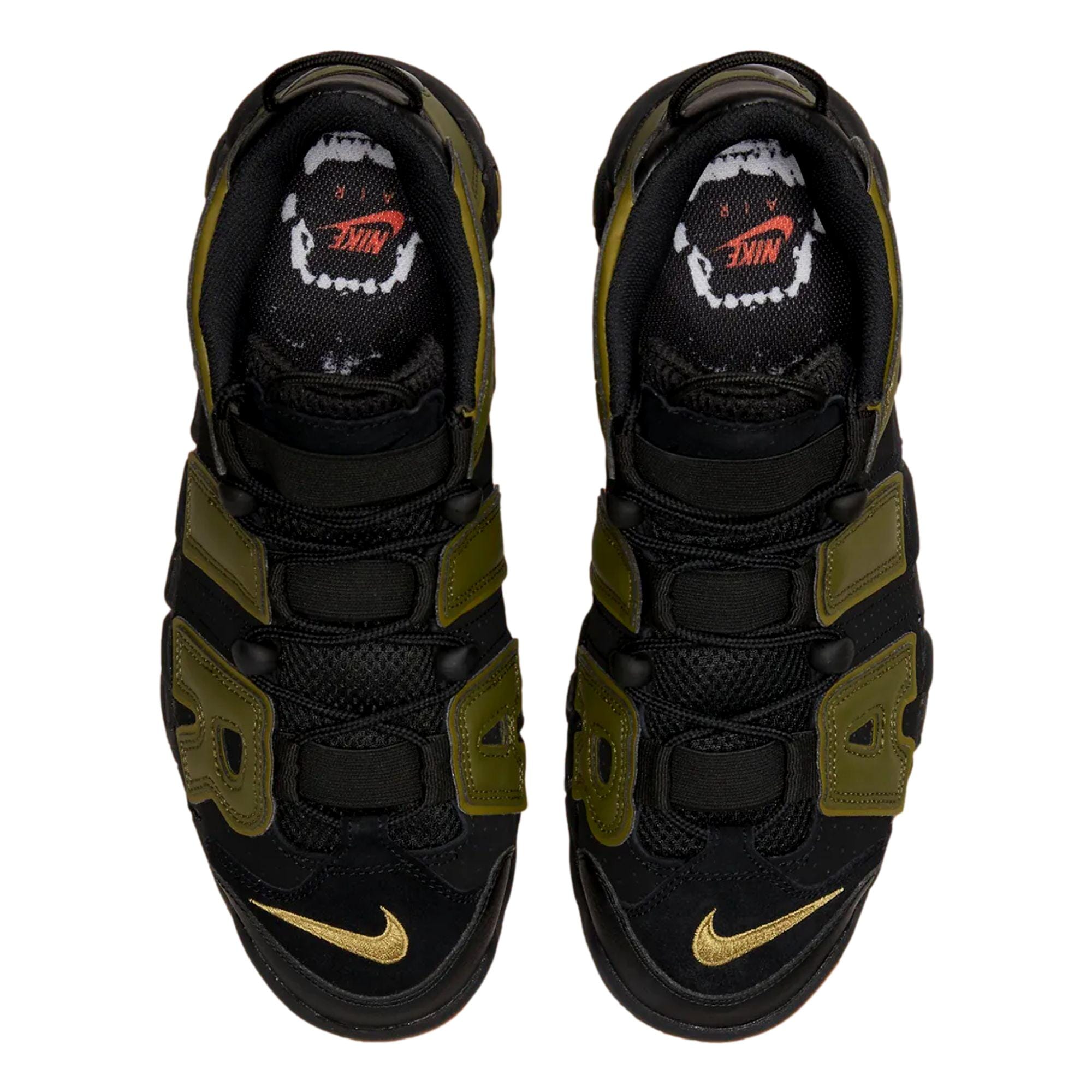 Men's Nike Air More Uptempo '96 Black/Rough Green-Pilgrim DH8011-001