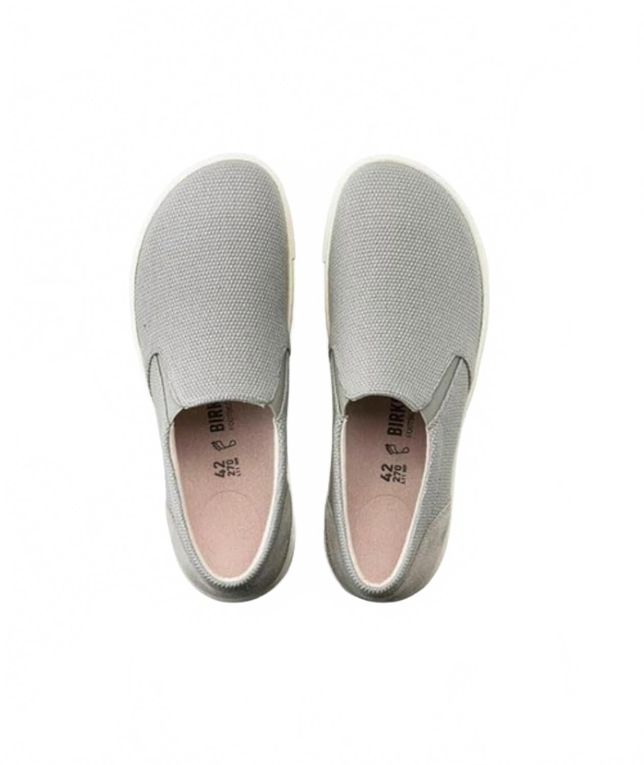 Women's Oswego Canvas Suede Slip-On Shoe In Whale Gray