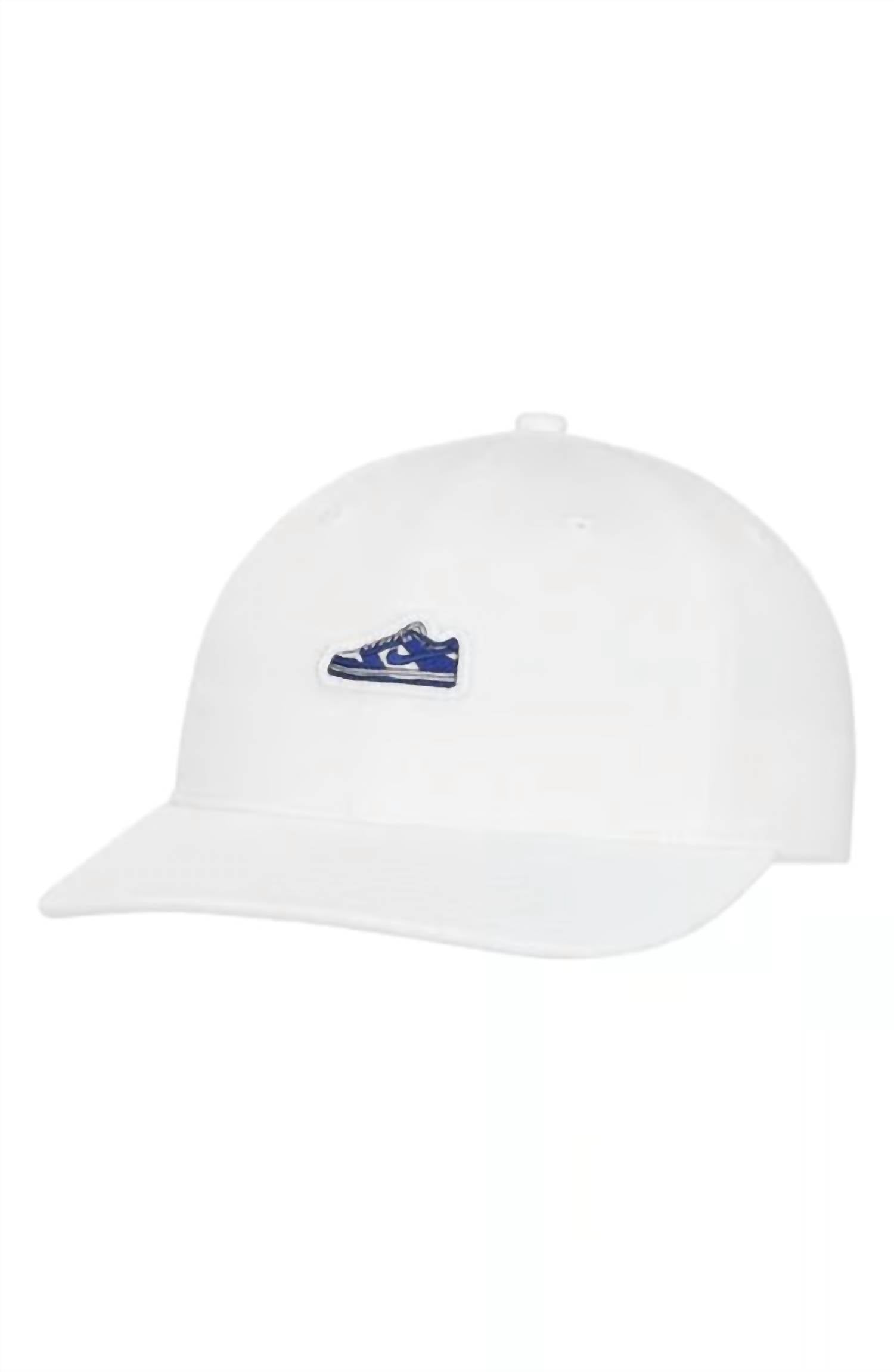 Men's Club Dunk Patch Hat In White