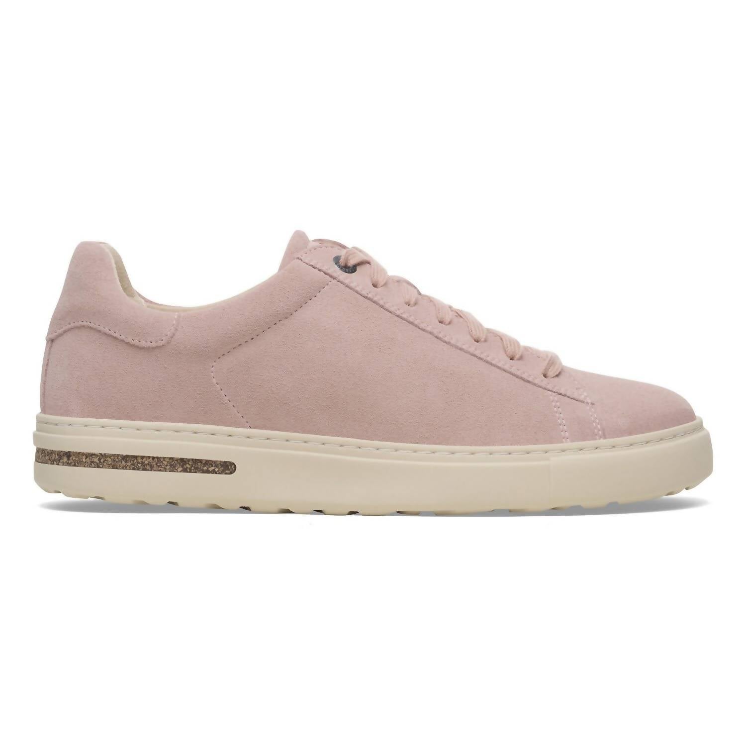 Women's Bend Suede Leather Sneaker In Light Rose