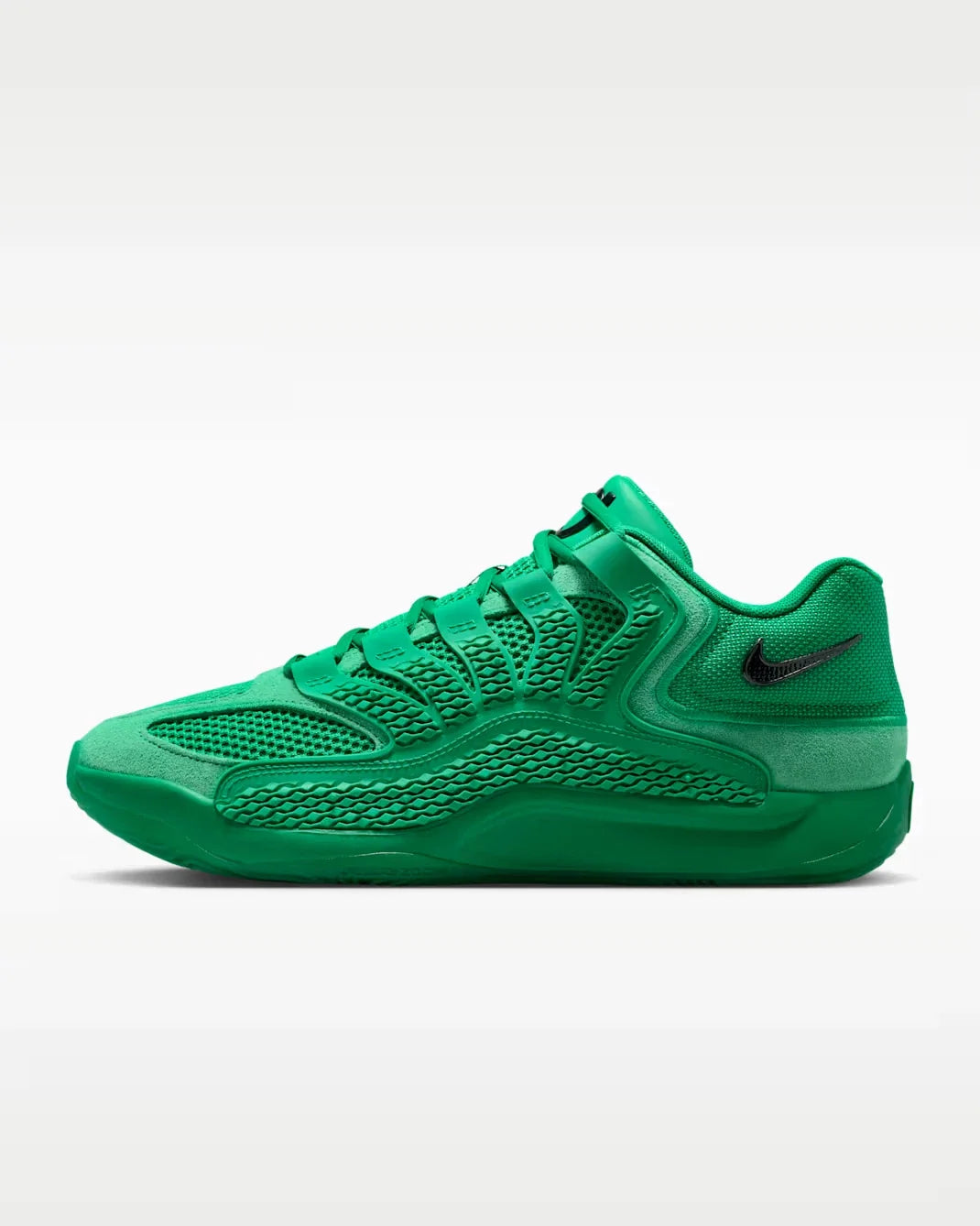 Nike KD18 Warning Label IU3108-300 Men's Green Basketball Shoes MEW1509