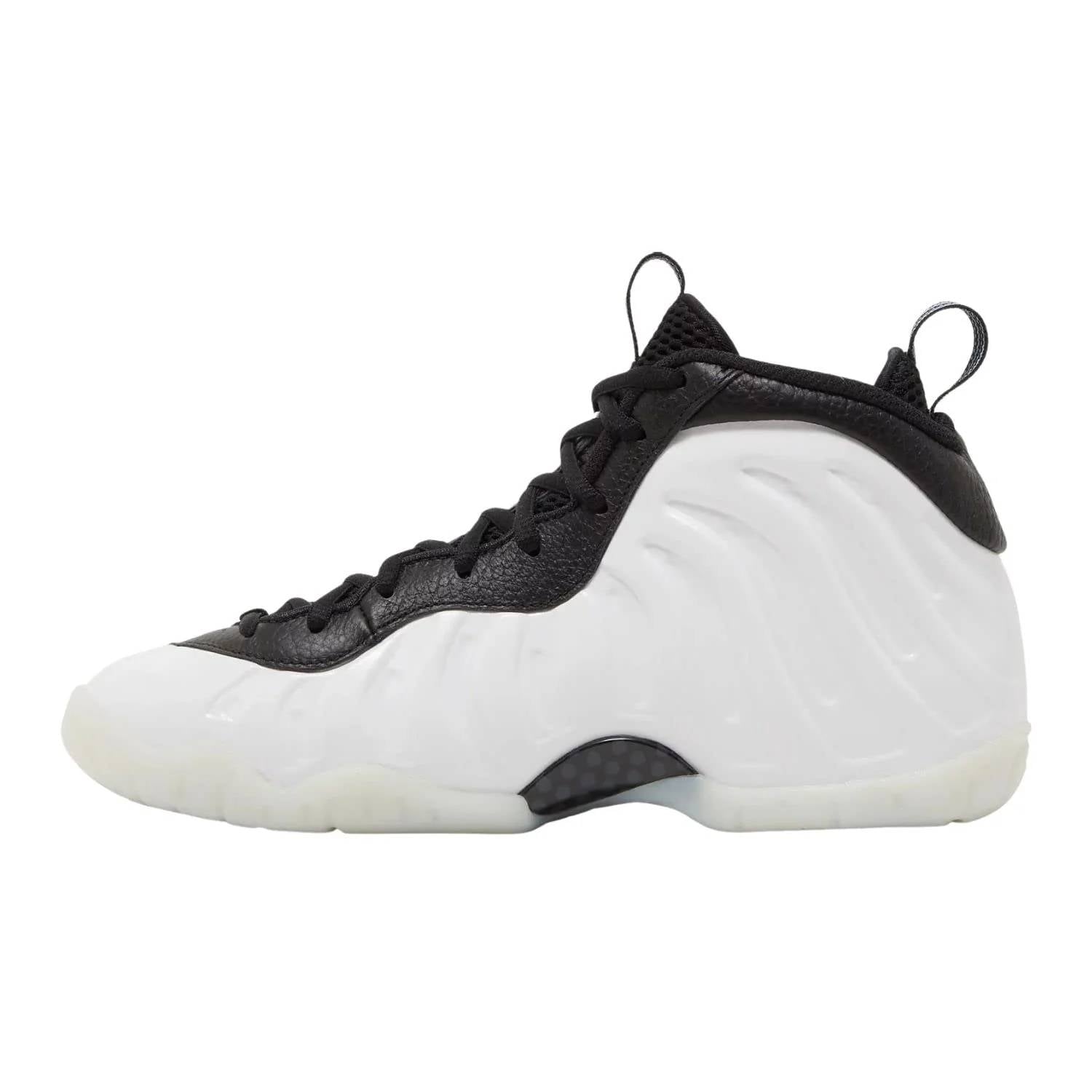 Kid's Air Foamposite One Penny Hardaway Pe Sneakers In Whtie/black