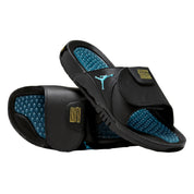 Men's Nike Jordan Hydro XI Retro Black / Gamma Blue - Varsity Maize FN2452-047