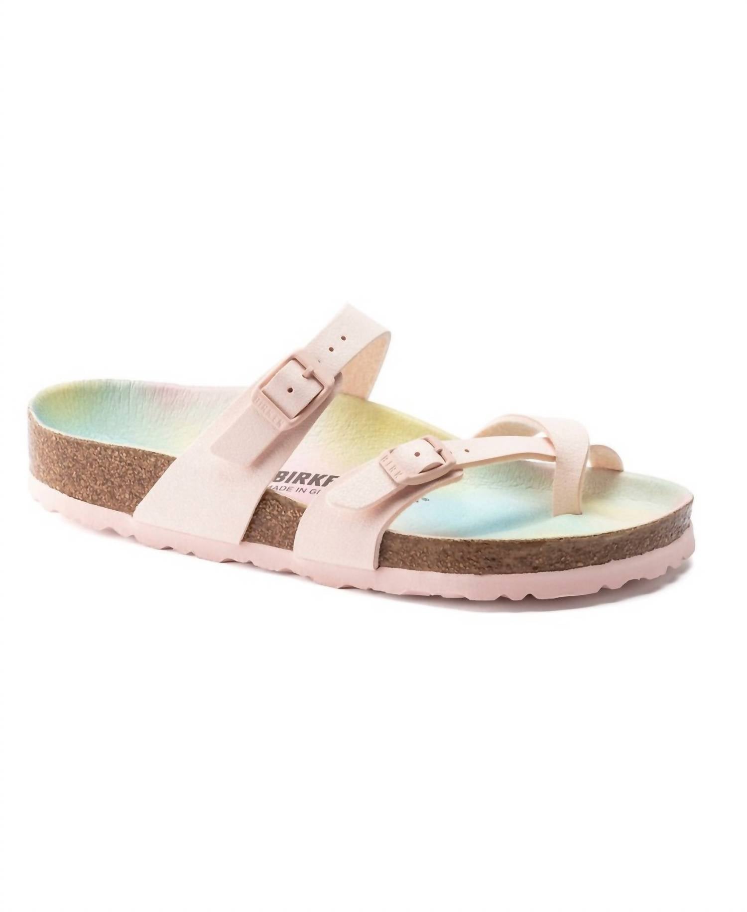 Mayari Vegan Slide in Ombre Light Rose