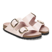 Women's Arizona Big Buckle Sandal In High Shine Light Rose