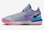 Unisex Nike Zoom LeBron NXXT Gen DR8784-002 Wolf Gray Basketball Shoes HAM526