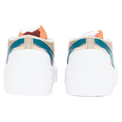NIKE SACAI KAWS Blazer Low Reed pink green tick patchwork sneakers EU36.5