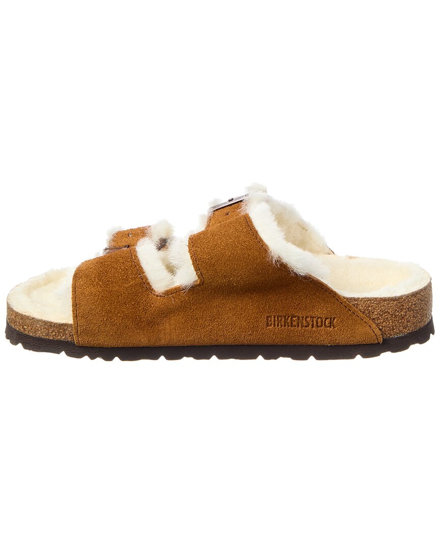Birkenstock Arizona BS Suede & Shearling Sandal