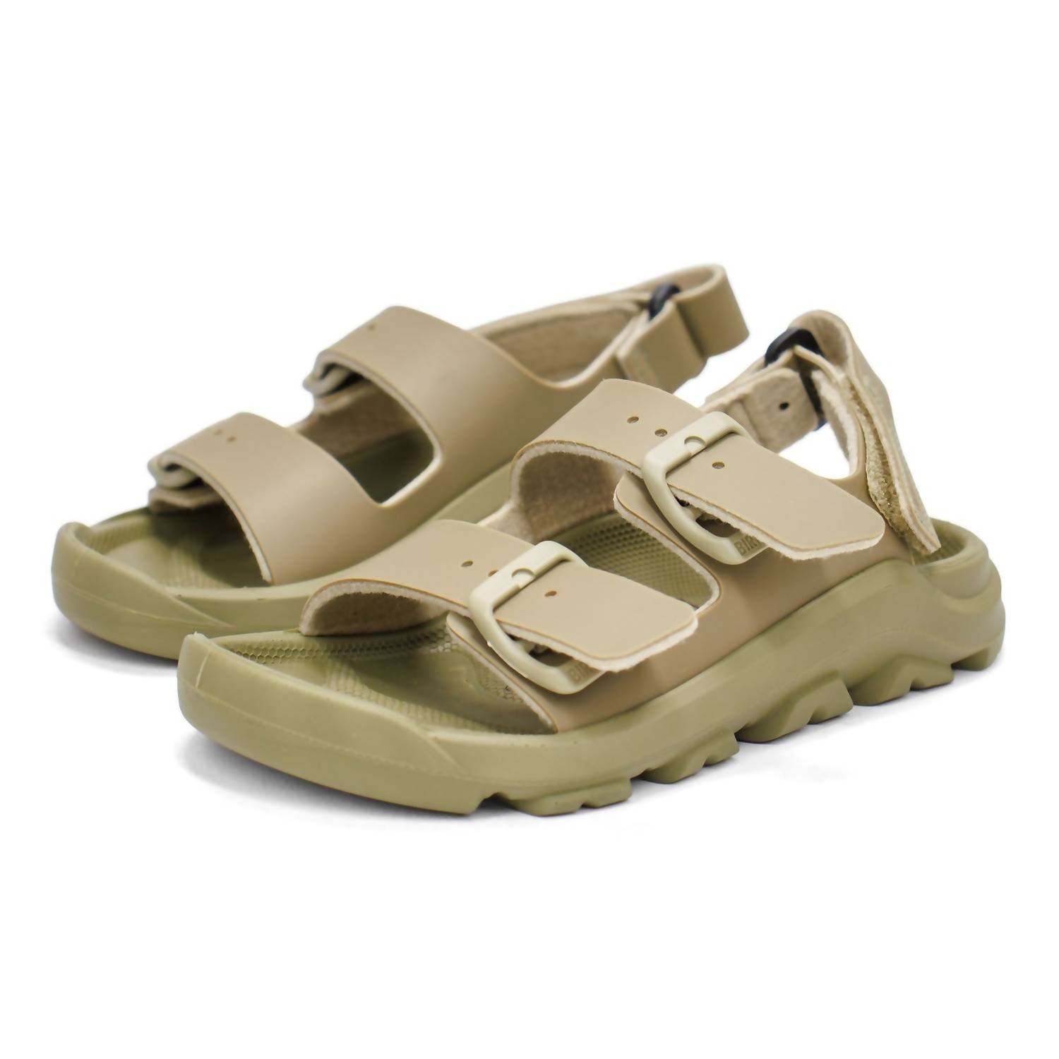 Girl's Mogami Sandals In Icy Faded Khaki