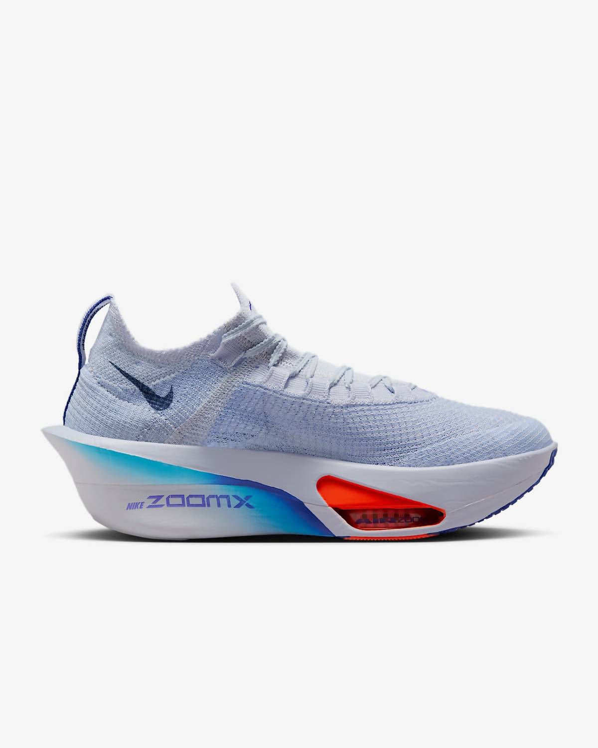 Men's Alphafly Next 3 Road Racing Shoes In Football Grey/ghost/persian Violet/blue Void