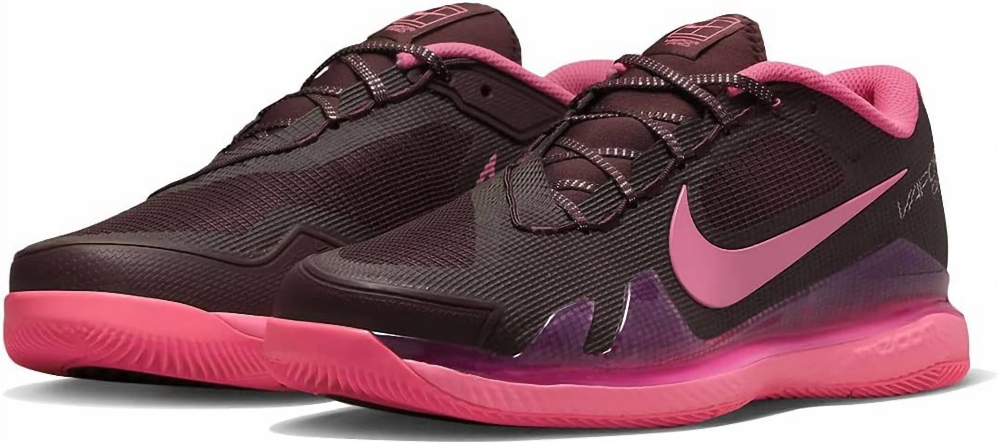 Women's Zoom Vapor Pro Hc Premium Shoe In Burgundy Crush/pinnacle Bourdeau