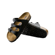 Birkenstock Florida Soft Footbed - Birko-Flor Black  53011 Women's