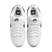 Men's Nike SB Dunk Low Pro White/Black-White CD2563-101