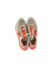 Nike LD Waffle x Sacai x CLOT Kiss of Death Sneakers in Orange and Beige Nylon