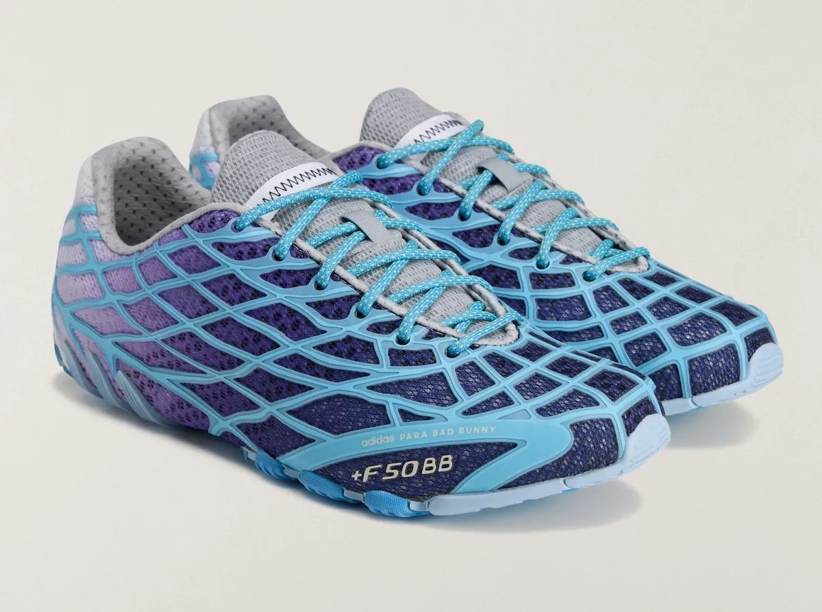 Men's adidas Bad Bunny F50 Ghost Sprint Dark Marine/Light Blue/Clear Sky KI9450