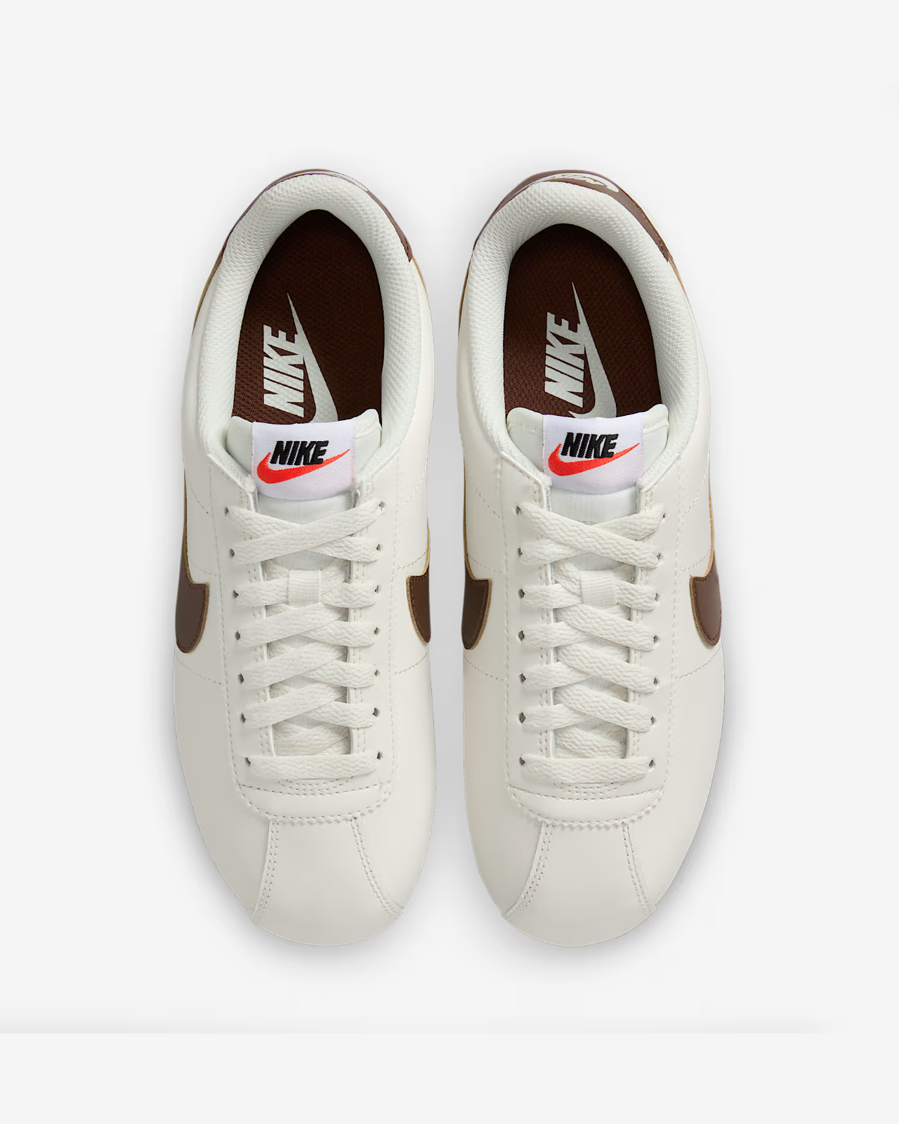 Women's Nike Cortez DN1791-104 Sneakers Sail Cacao Wow Leather Lifestyle Shoes
