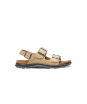Women's Milano Rugged Oiled Leather Sandal In Tabacco
