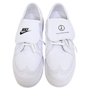 Nike Kwondo 1 G-Dragon Peaceminusone Triple Sneakers in White Leather
