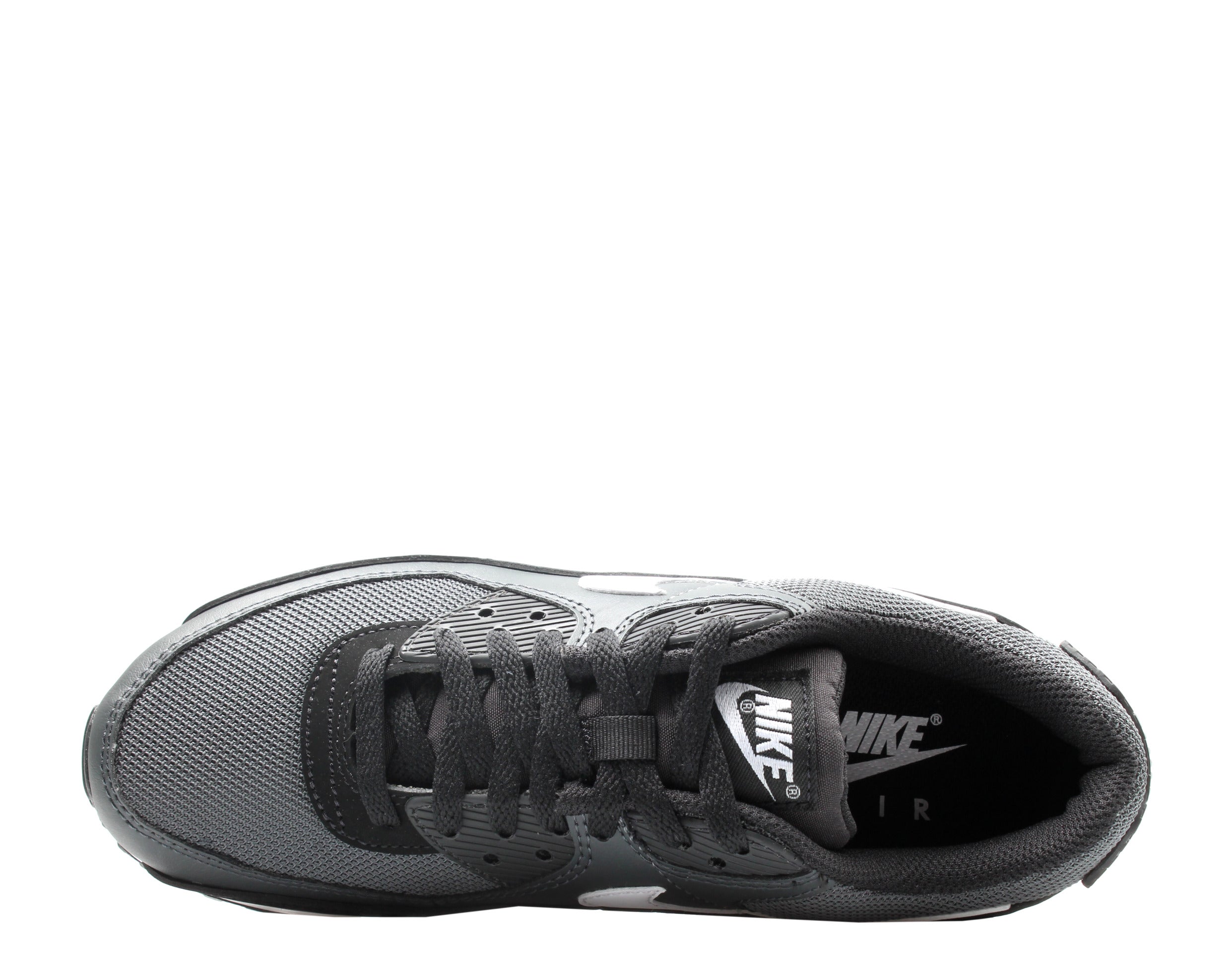 Men's Nike Air Max 90 Iron Grey/White-Dark Smoke Grey Running Shoes CN8490-002
