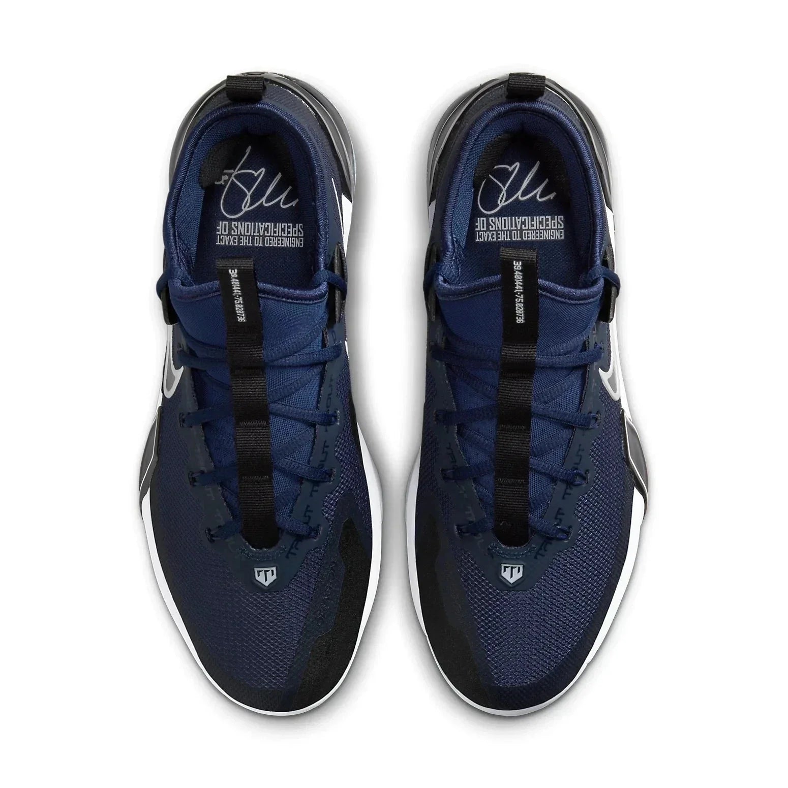 Nike Force Zoom Trout Elite FB2906-400 Men's Navy Blue Baseball Cleats NIN982