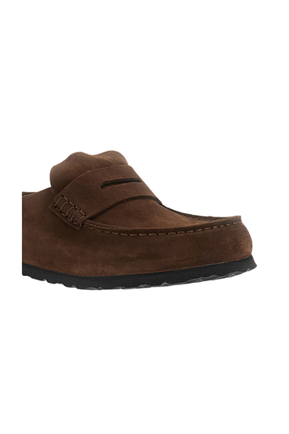 Brown Naples Suede Mules