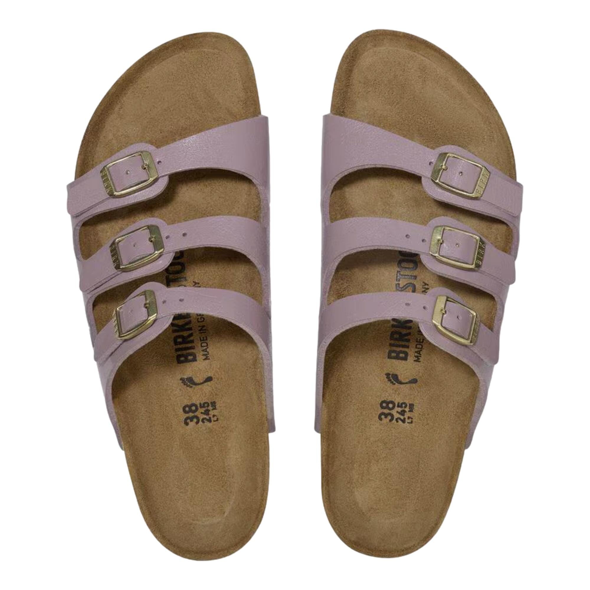 Women's Birkenstock Florida BS Graceful Faded Purple 1029830