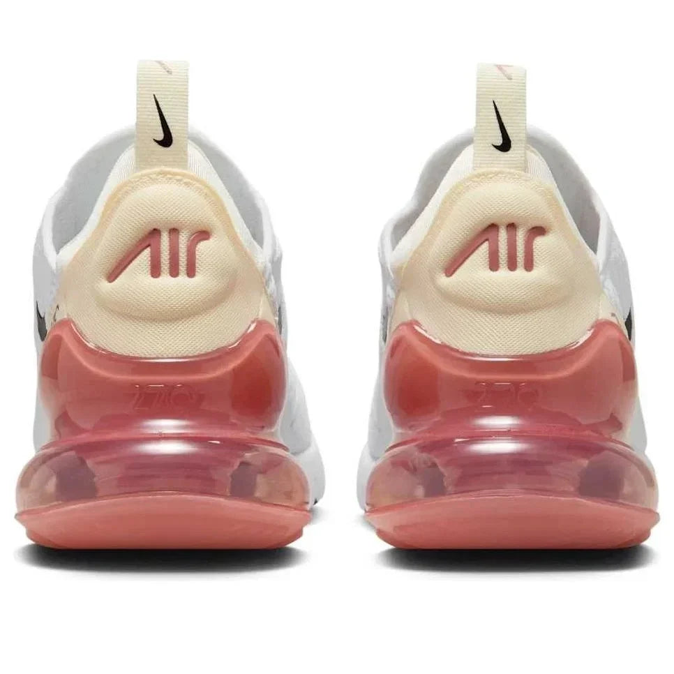 Women's Nike Air Max 270 AH6789-123 Sneaker White Lifestyle Shoes DWA3439