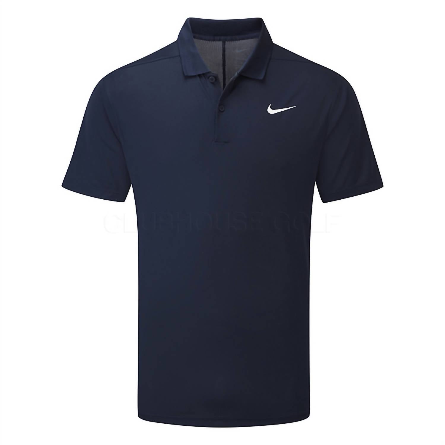 Men's Golf Polo Shirt In Obsidian White