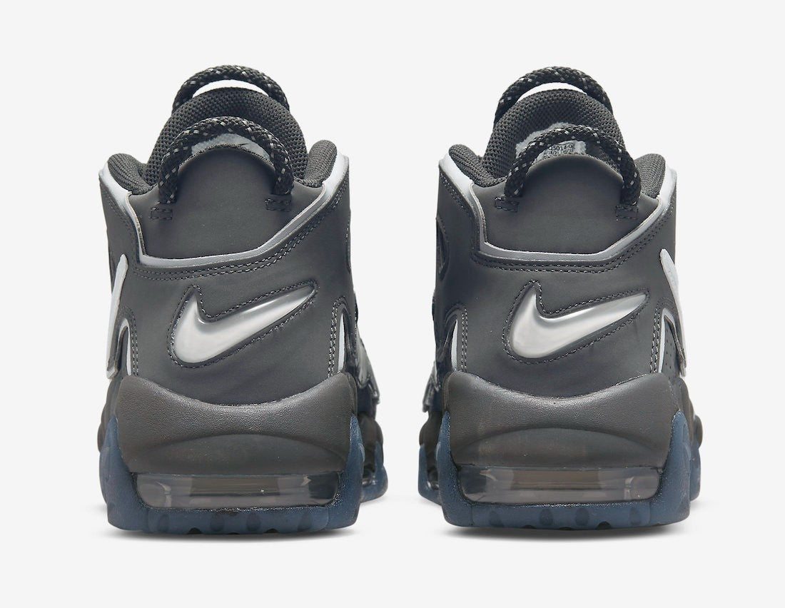 Men's Nike Air More Uptempo 96 DQ5014-068 Sneakers Iron Gray White Leather Shoes