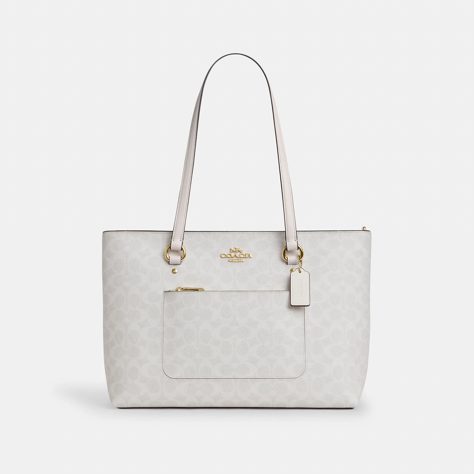 Coach Outlet Station Tote Bag In Signature Canvas