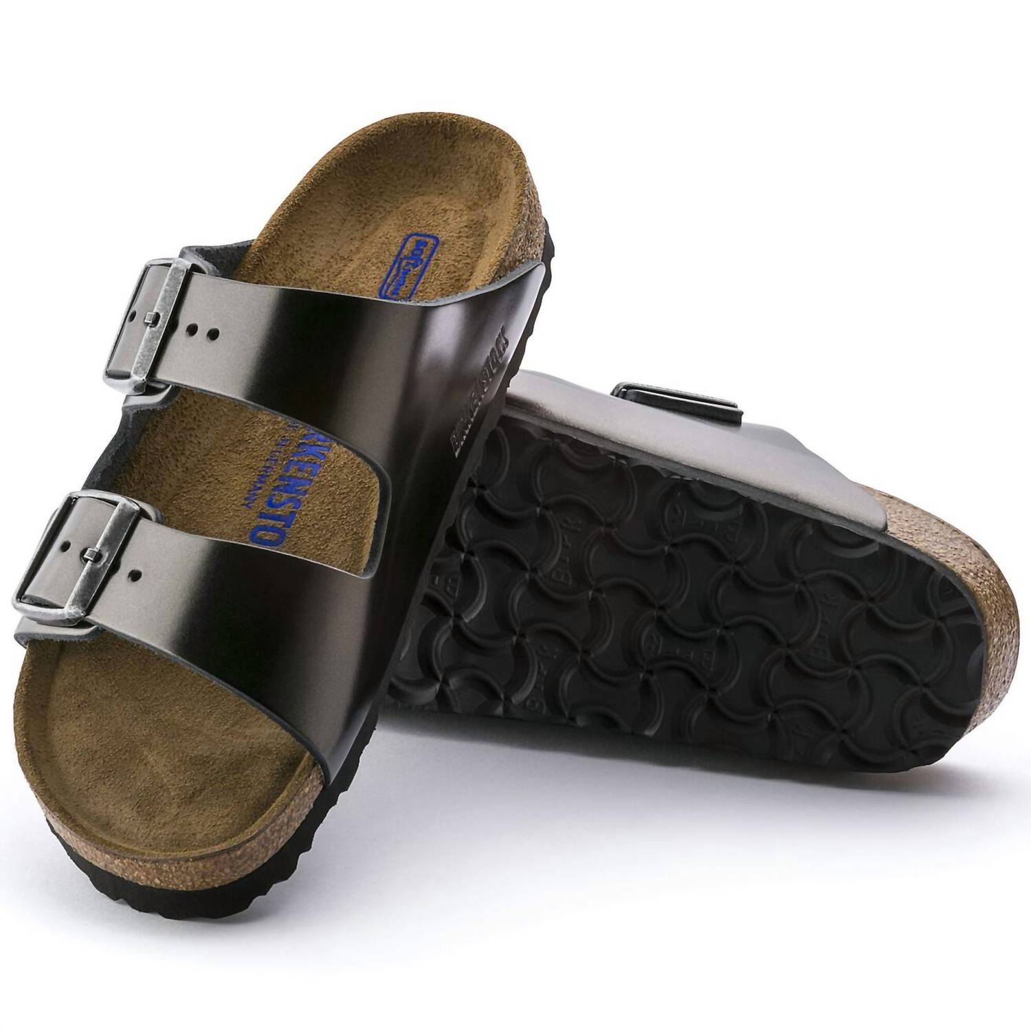 Women's Arizona Sandal In Metallic Anthracite