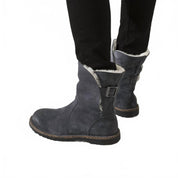Women's Uppsala Suede Shearling Boot In Gray