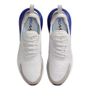 Men's Nike Air Max 270 AH8050-031 Sneaker White Gray Lifestyle Shoes DWA3496