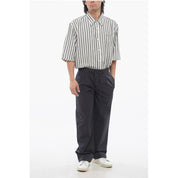 Birkenstock TEKLA Cotton Single Pleat Pants with Drawstring Men's Waist