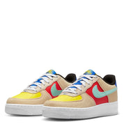 Youth Nike Air Force Low FN7818- Sneakers Multicolor Leather Shoes HTAT21