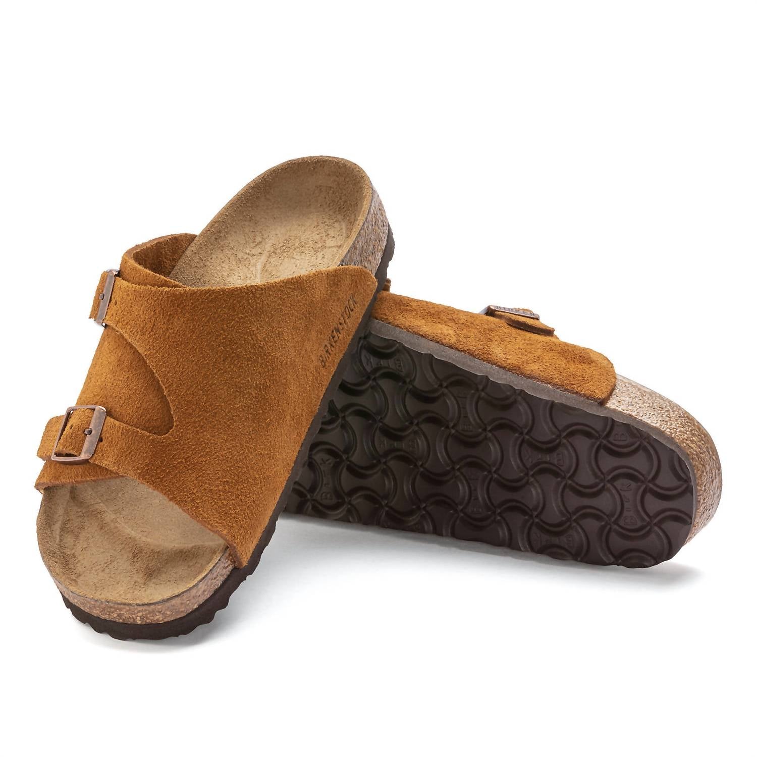 Women's Zurich Suede Sandals In Mink