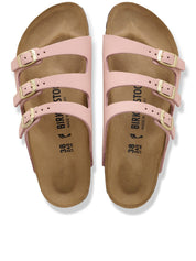 Florida Slip On Gold Buckle Sandals
