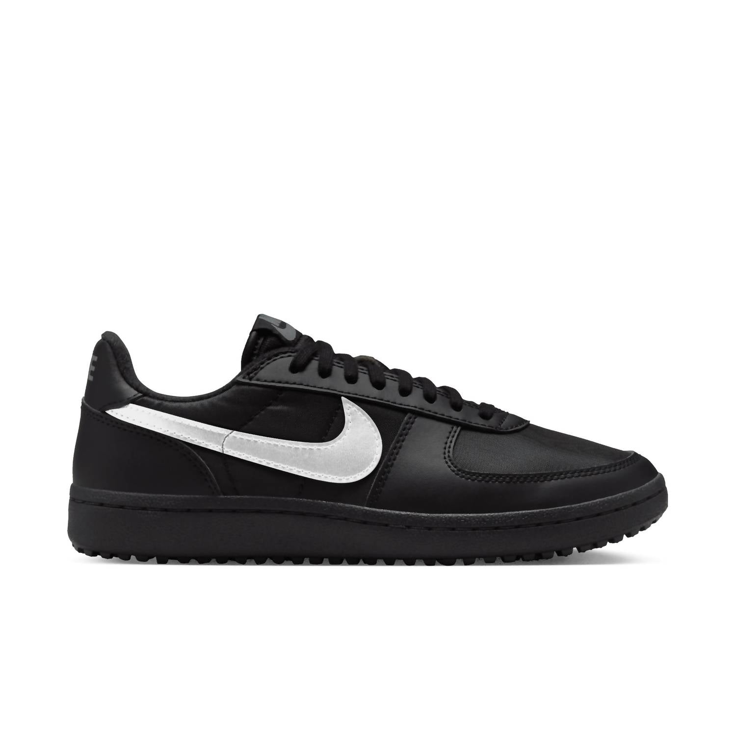 Women's Field General Sneakers In Black/metallic Silver-White