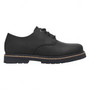 Men's Highwood Lace Low Leather Shoes In Black
