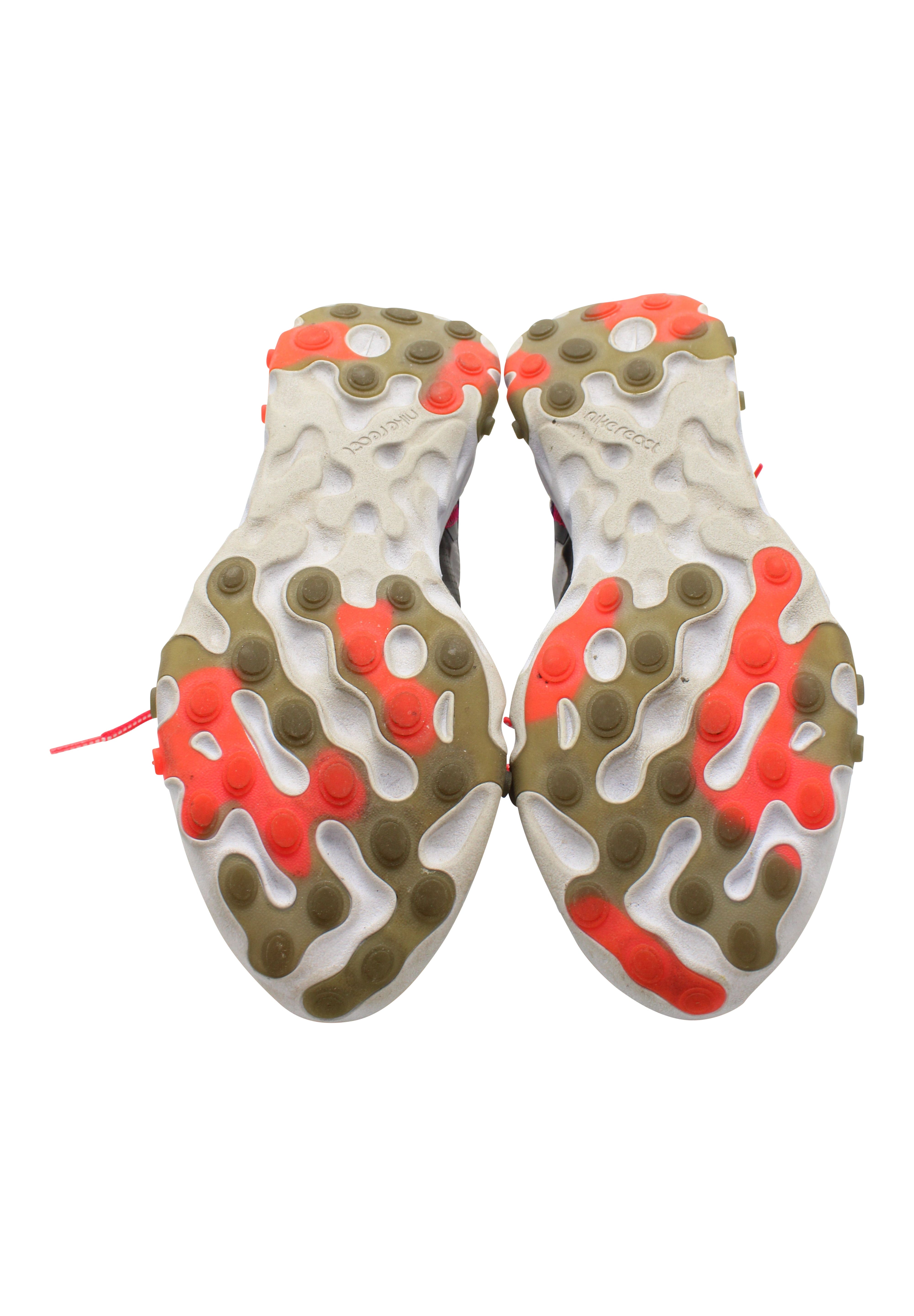 Nike React Element 87 Sneakers in Red Orbit Synthetic