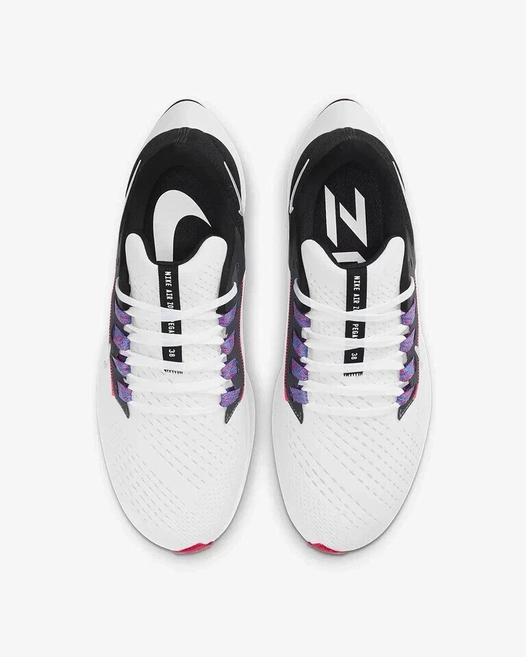 Women's Nike Air Zoom Pegas38 CW7358-101 Sneaker White Running Shoes HAM447