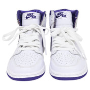 Nike Air Jordan 1 Retro High Court Sneakers in Purple Leather