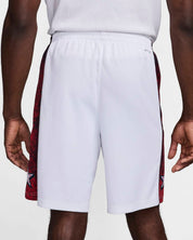 Men's Usa Limited Home Basketball Shorts In White/red/black