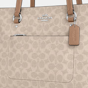 Coach Outlet Station Tote Bag In Signature Canvas