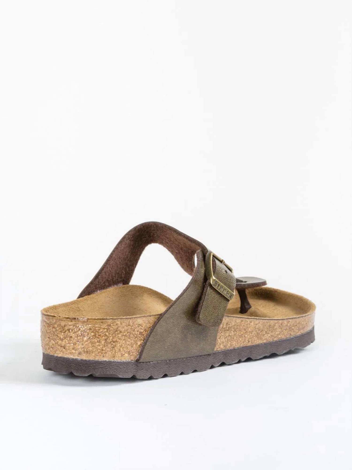 Women's Gizeh Sandal In Golden Brown