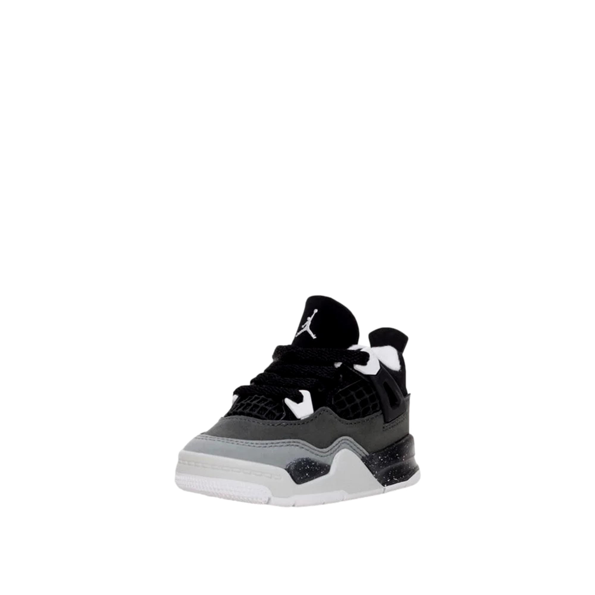 Toddler Nike Jordan 4 Retro Black / White - Anthracite - Black FV4538-002
