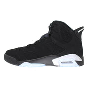 Nike Air Jordan 6 Retro Black/Metallic Silver-Black  DX2836-001 Men's