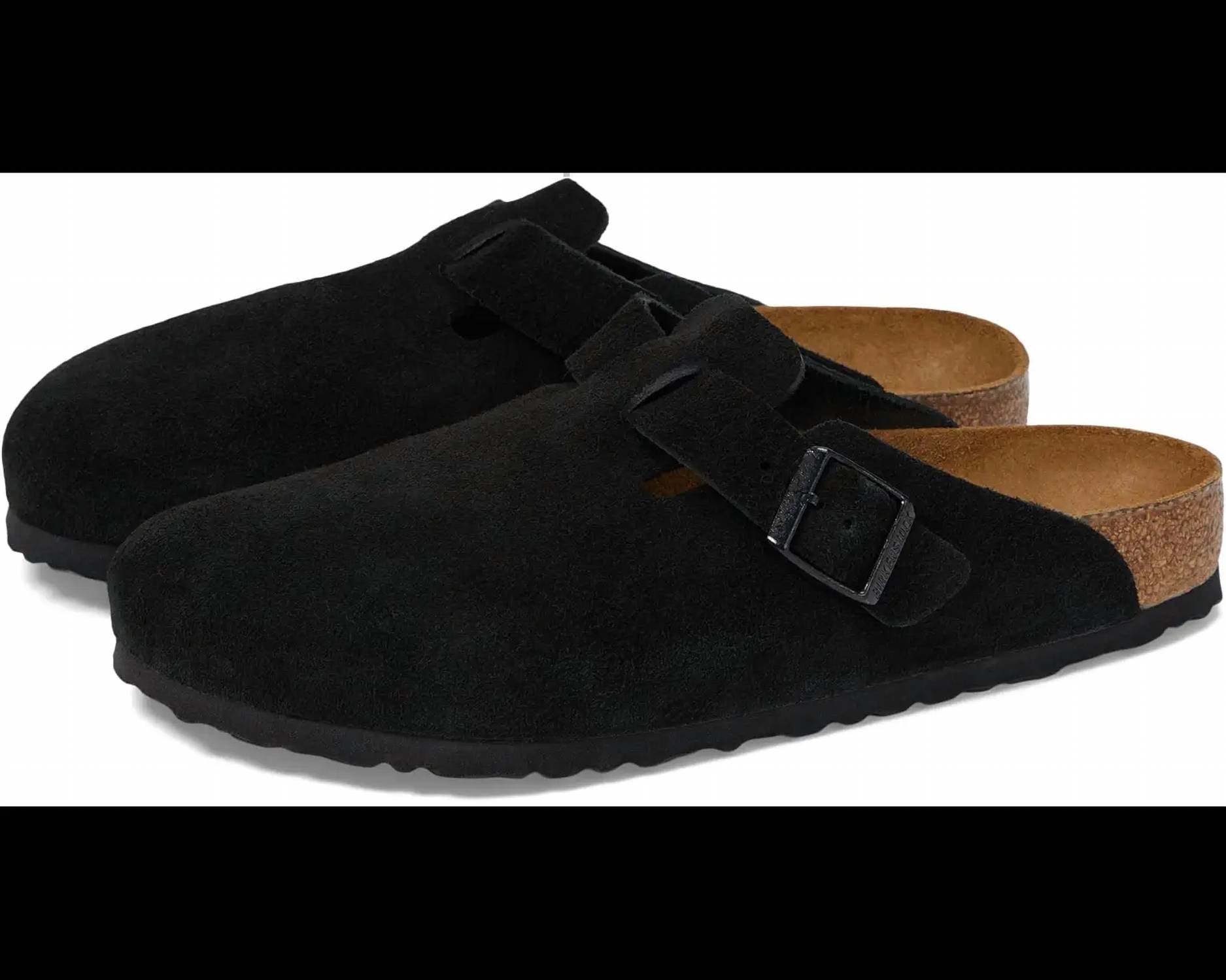 Men's Boston Soft Footbed Clog In Black