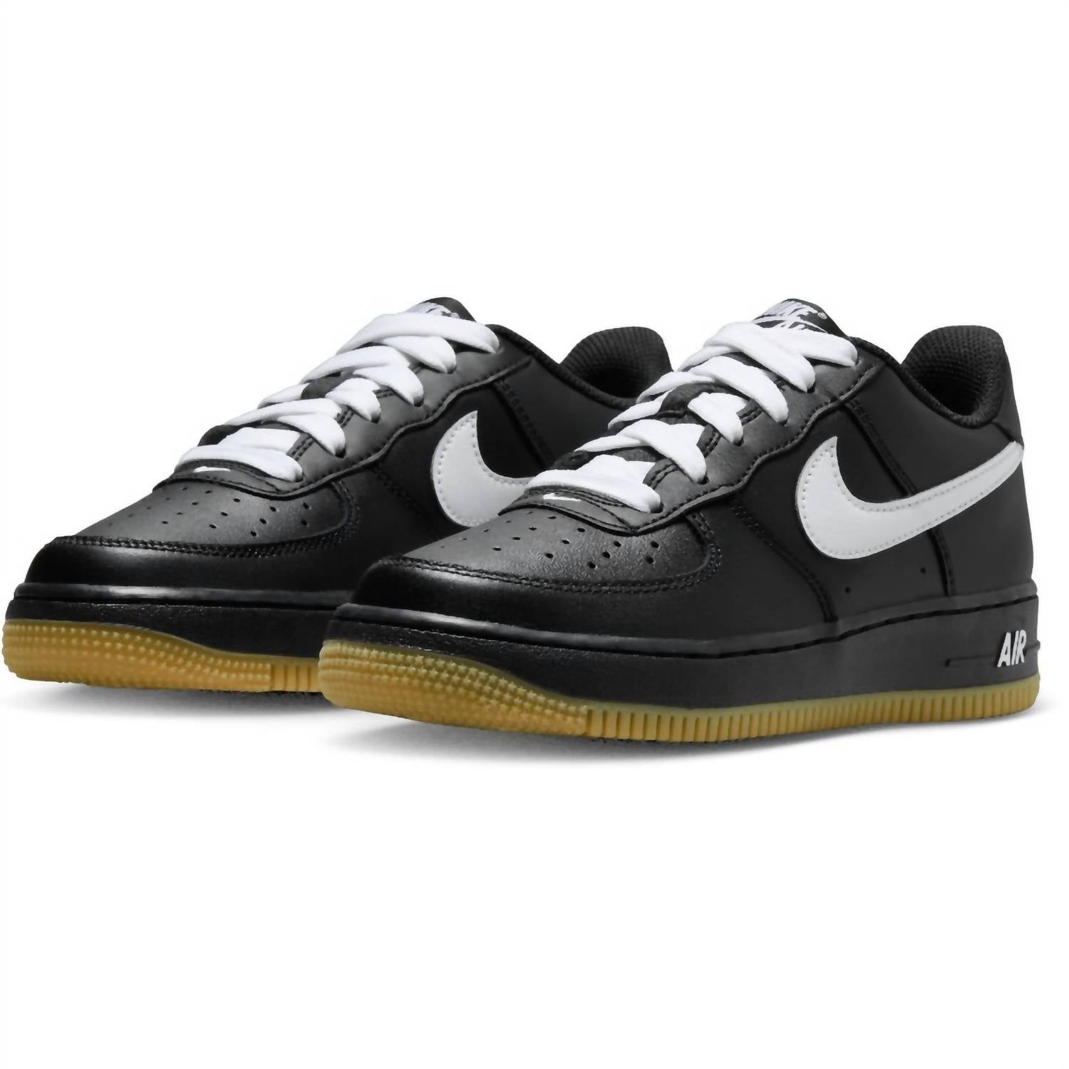 Kids Air Force 1 Lv8 Sneaker In Black